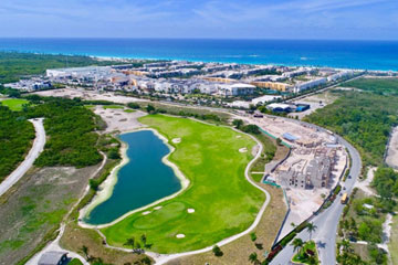 Brand new luxury condos overlooking the 9th hole of the Hard Rock Golf Course