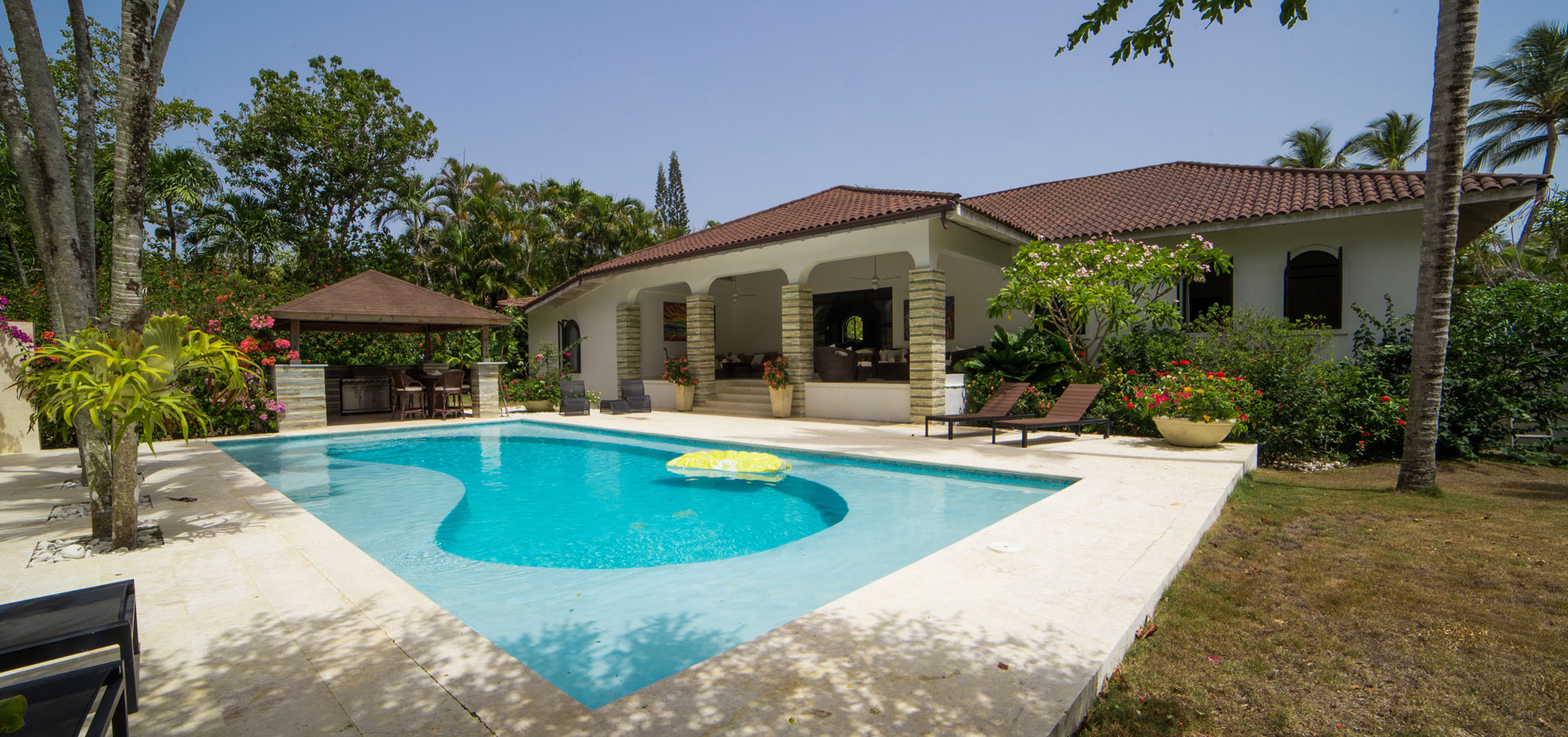 Beautiful villa in p in the Dominican Republic