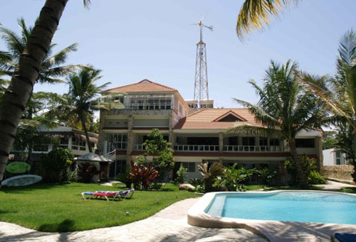 #9 Luxury Villa with Apartments and Guesthouse directly on the beautiful Beach of Cabarete