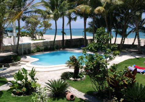 #5 Luxury Villa with Apartments and Guesthouse directly on the beautiful Beach of Cabarete