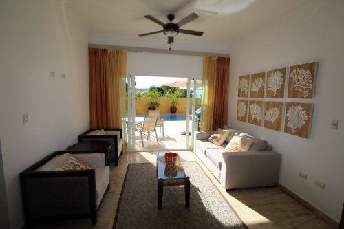 #7 Villa with 3 bedrooms in gated beachfront community