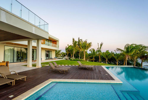 #17 Unique stunning modern waterfront mansion at Casa de Campo