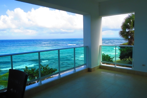 #7 Stunning beachfront 5 bedroom duplex penthouse in Sosua