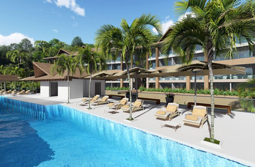 #14 New Oceanfront Condo Hotel located in Samana